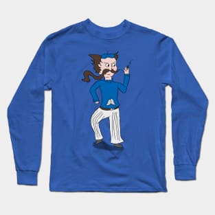 Monald "Stache" Selcrux Long Sleeve T-Shirt